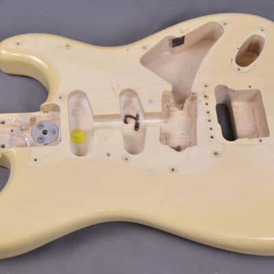 1979 Vintage Fender Stratocaster STRAT Body ~Transparent Blonde~ Ash USA 1970s Kahler image 11