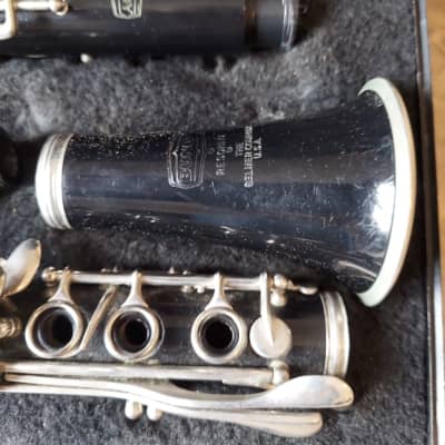 Selmer Bundy 577 Soprano Clarinet, USA, With Case, Good, taped-joints image 5