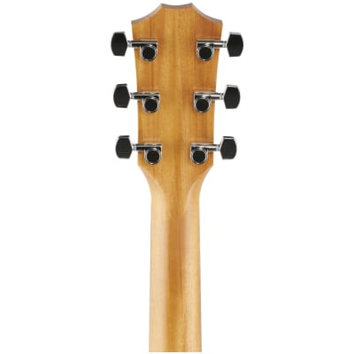 Taylor 214ce Koa Acoustic-Electric Guitar (with Hard Bag), Natural image 8