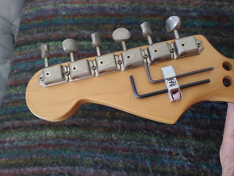 ESP Early 80s Strat Strathead Floyd Rose Strat 80s Red | Reverb