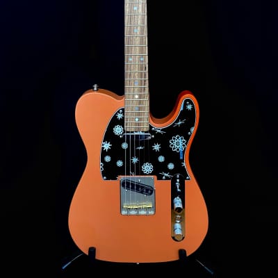 Houston Guitars HCG Tele-Style Fishman Coral 2021 image 7