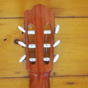 Esteve  GOYA 6  1980s Solid  Cedar classical guitar hand made in Spain (soundboard finish split) image 5