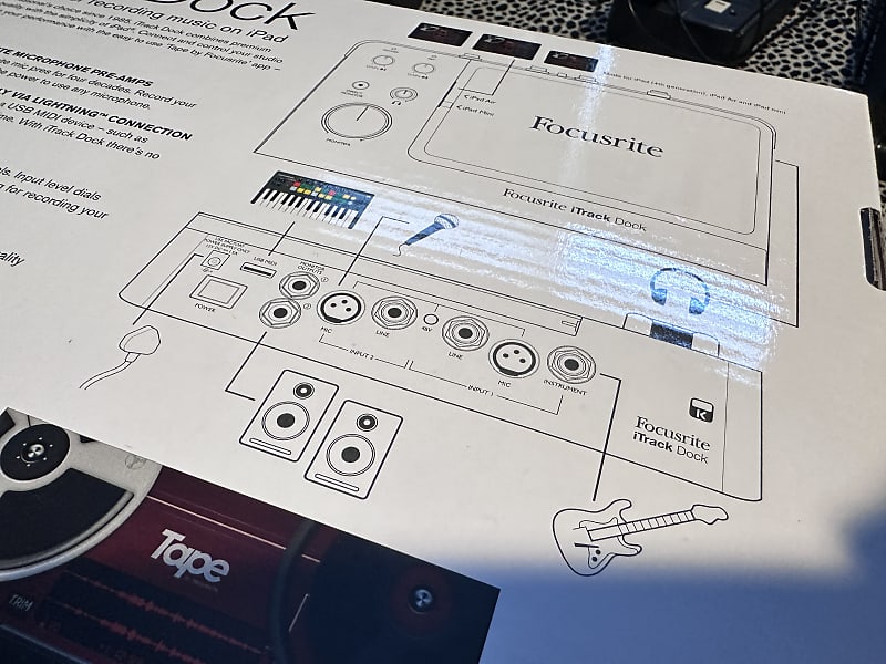 Focusrite iTrack Dock Mobile iPad Recording Interface | Reverb