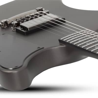 Schecter Paul Wiley Noir Satin Carbon Grey + FREE GIG BAG - Electric Guitar image 2