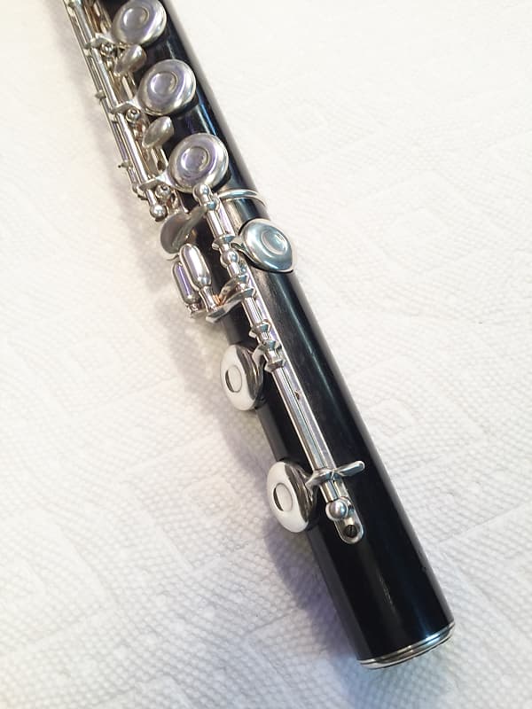 Wm S Haynes-Wood Flute w/Solid Sterling Silver | Reverb