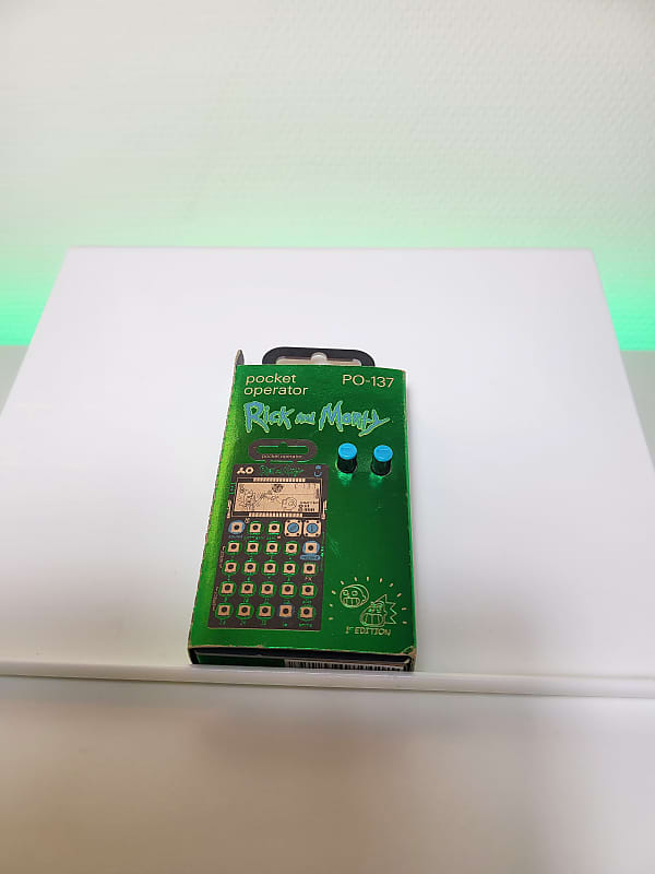 Teenage Engineering PO-137 Pocket Operator Rick & Morty | Reverb Teenage Engineering PO-137 Pocket Operator Rick & Morty | Reverb
