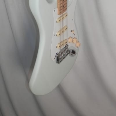 G&L USA Legacy Sonic Blue Alder Body Hard Rock Maple Neck/FB electric guitar with case used 2014 image 9