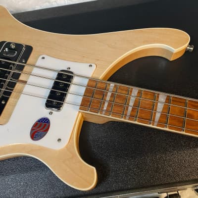 NEW ! Rickenbacker 4003 Bass Maple Glo MG - Authorized Dealer - 9.45 lbs - Original Case - G05126 image 2