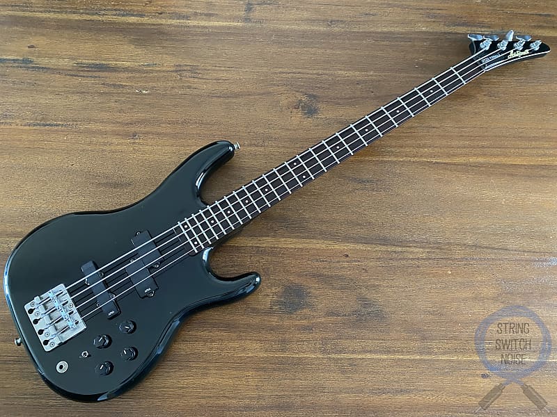 Aria Pro II Bass, RSB Formula, Active P/J, Black, MIJ 1986