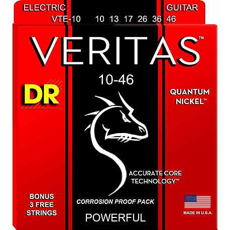 DR STRINGS VTE10 10/46 Veritas Electric image 1