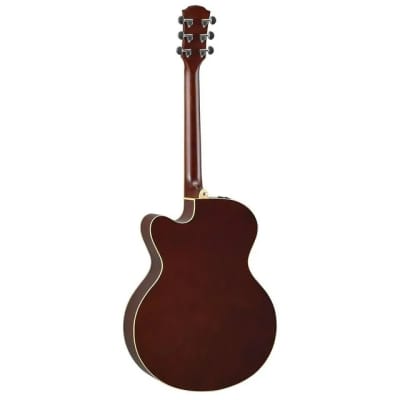 Yamaha CPX600 Medium Jumbo Acoustic-Electric Guitar Old Violin Sunburst image 3
