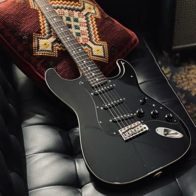 Fender Aerodyne SSS strat MIJ 2015 Black w/bag ***Pre Loved*** for sale