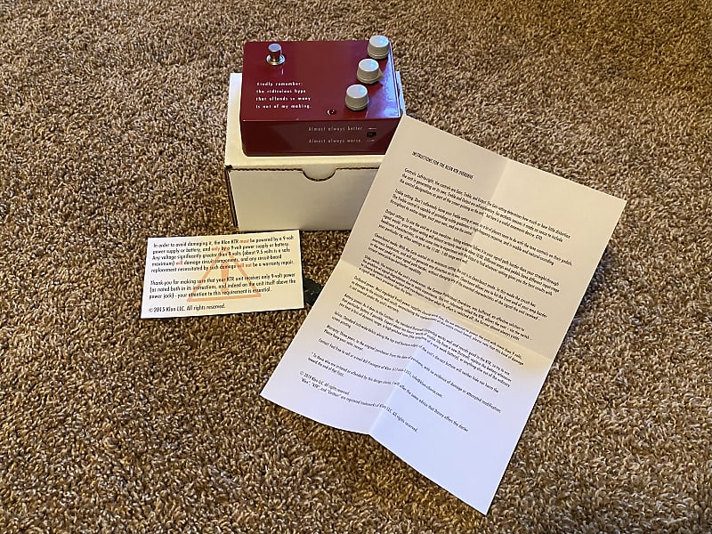 Klon KTR Professional Overdrive | Reverb
