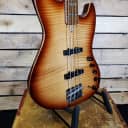 Sire Marcus Miller V10  Ash 4 String Active Jazz Bass - Absolutely Stunning flamed top w/Deluxe Bag