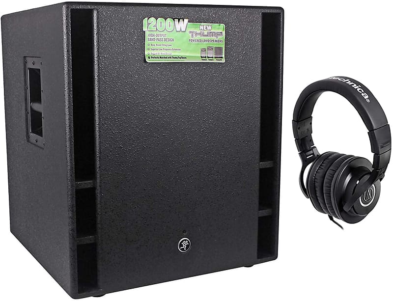 Mackie THUMP18 THUMP18 18" 1200w 18" Powered Subwoofer Sub + Reverb