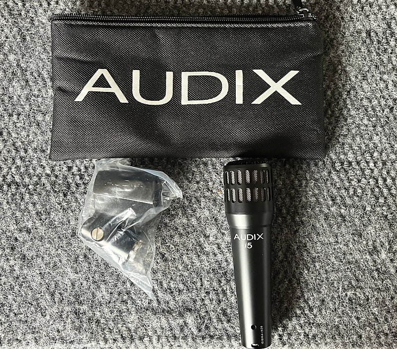 Audix i5 Cardioid Dynamic Instrument Microphone 2010s - Black image 1