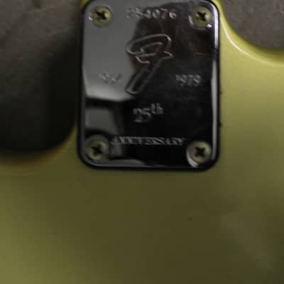 Fender 25th Anniversary Stratocaster  1979 Shore line Gold  With Original Case! image 8