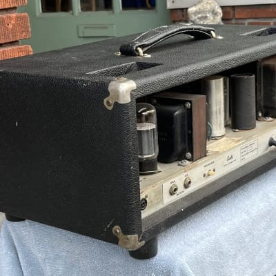Vintage 1968 Thunderbass By Guild 45 Watt All Tube Amplifier Head~Black Tolex image 6