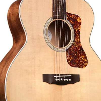 Guild BT-240E Westerly Collection Baritone Jumbo Acoustic-Electric Guitar Natural image 6