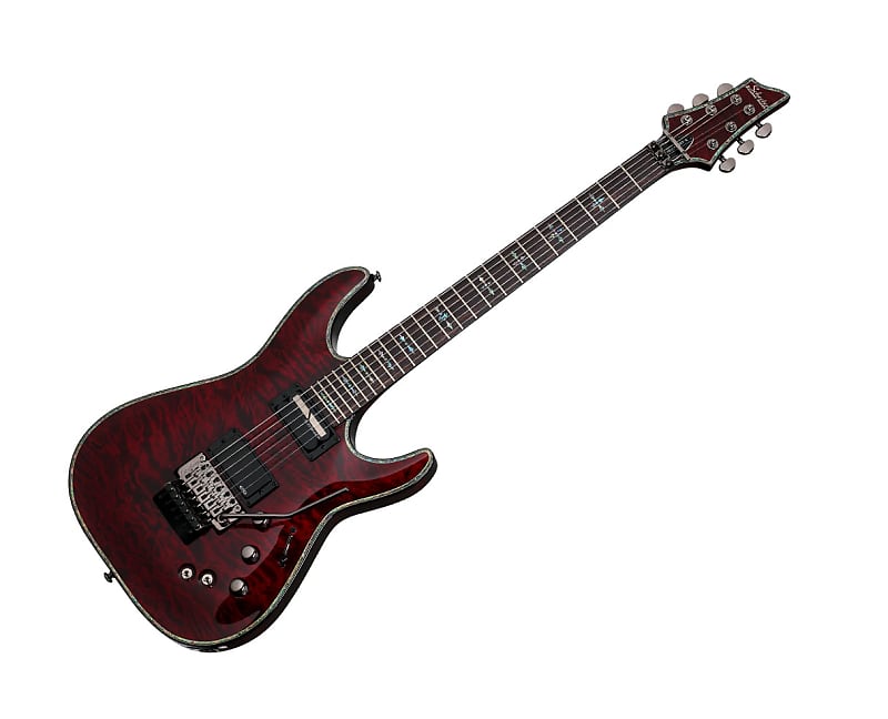 Schecter C-1 Hellraiser FR S Electric Guitar - Black Cherry - B-Stock image 1