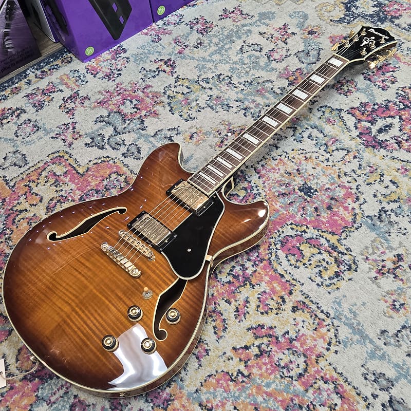 ギター Ibanez Ibanez AS93-VLS-12-03 Ibanez AS93 VLS Artcore Expressionist - Violin Sunburst | Reverb