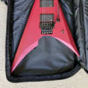 ESP LTD Arrow-1000 Electric Guitar, Candy Apple Red Satin, New Deluxe Padded Gig Bag