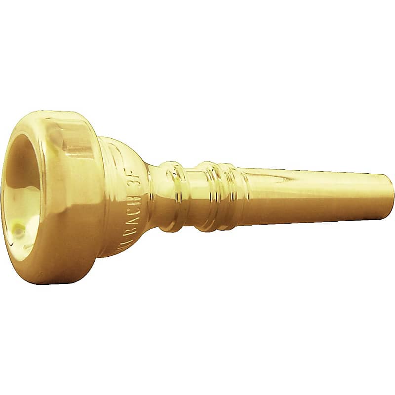 Bach Standard Series Cornet Mouthpiece in Gold Group I 3F | Reverb