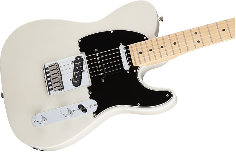 Fender Deluxe Nashville Telecaster Electric Guitar Maple Fingerboard, White Blonde w/ Deluxe Gigbag image 1