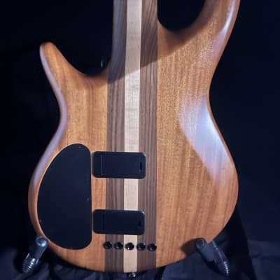 Fretless 5 string bass guitar image 7