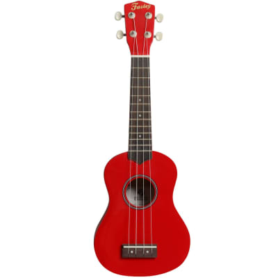 Fazley K21R-W Soprano Ukulele (Red) image 2