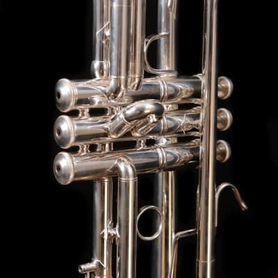 Bach LR180S72 Stradivarius 180 Series Profess Bb Trumpet #72 Bell, Silver Plated image 8