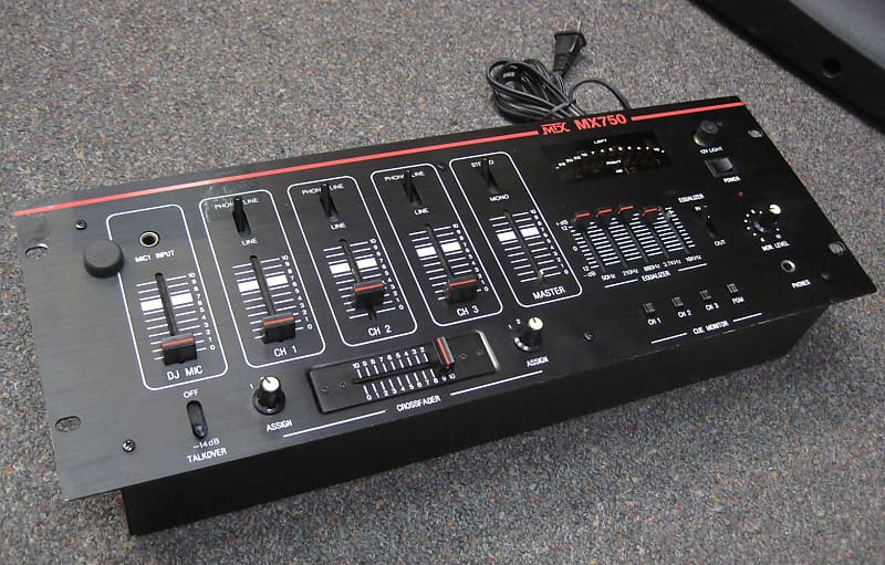 MTX MX750 DJ Mixer MX-750 | Reverb