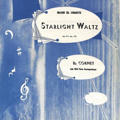 Starlight Waltz (Chenette) - Solo Cornet/Trumpet w/Piano image 1