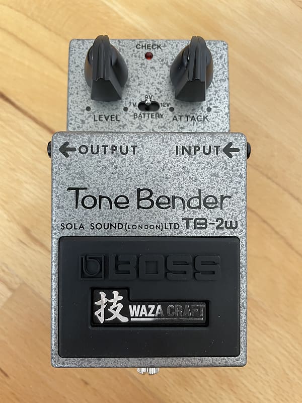 Boss TB-2W Tone Bender Waza Craft 2021 - Present - Silver | Reverb