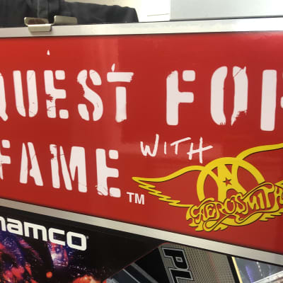 Steven Tyler's "Aerosmith Quest For Fame" Arcade Game. Signed! Authenticated! image 5
