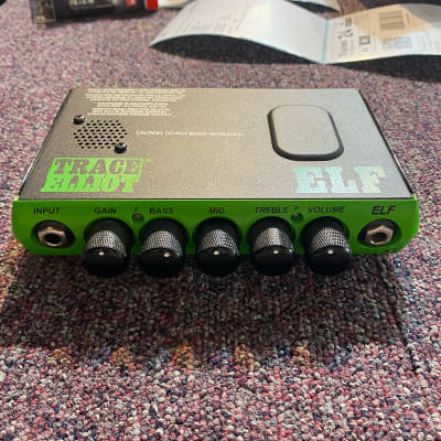 Trace Elliot ELF Ultra Compact Bass Head 2010s - Green for sale