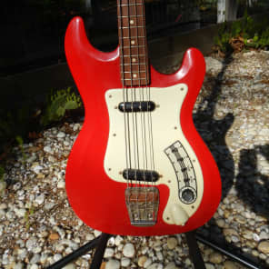 Vintage Hagstrom Futurama bass,1964,Sweden,all original,great thin neck,fast player, great tonality image 1