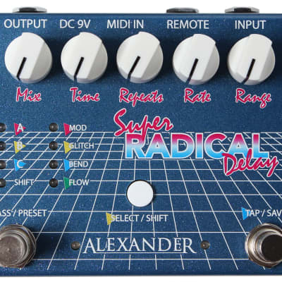 Reverb.com listing, price, conditions, and images for alexander-pedals-super-radical-delay