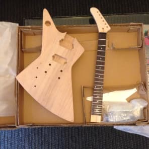 Left handed hot sale explorer guitar kit