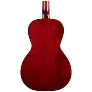 Art & Lutherie Roadhouse Parlor Acoustic-Electric Guitar with Gig Bag - Tennessee Red image 7