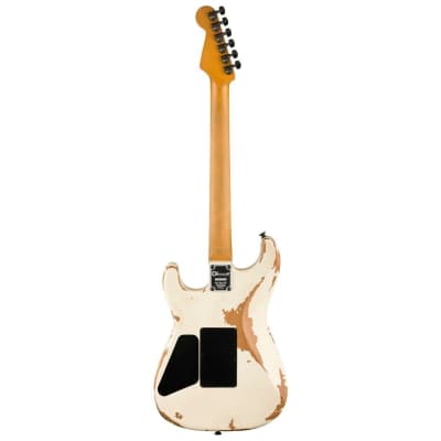 Charvel ProMod Relic San Dimas Style 1 HH FR PF Pau Ferro Electric Guitar (Weatherd White) image 2
