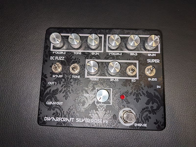 Dwarfcraft Devices Silver Rose | Reverb