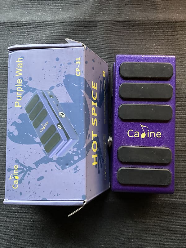 Caline CP-31 Hot Spice Wah/Volume 2010s - Purple image 1