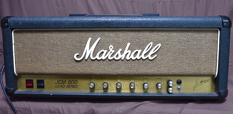 【DRIVE MOD】 marshall JCM800 1959 super lead mk2 1985s - black　Head Guitar  Amplifier 【Offers welcome】