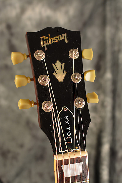 Gibson EAS Deluxe Thinbody Acoustic Electric 1993 Cherry Sunburst Flame Maple Les Paul Top w Case