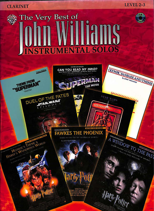 Very Best Of John Williams Solos For Clarinet Book/CD image 1