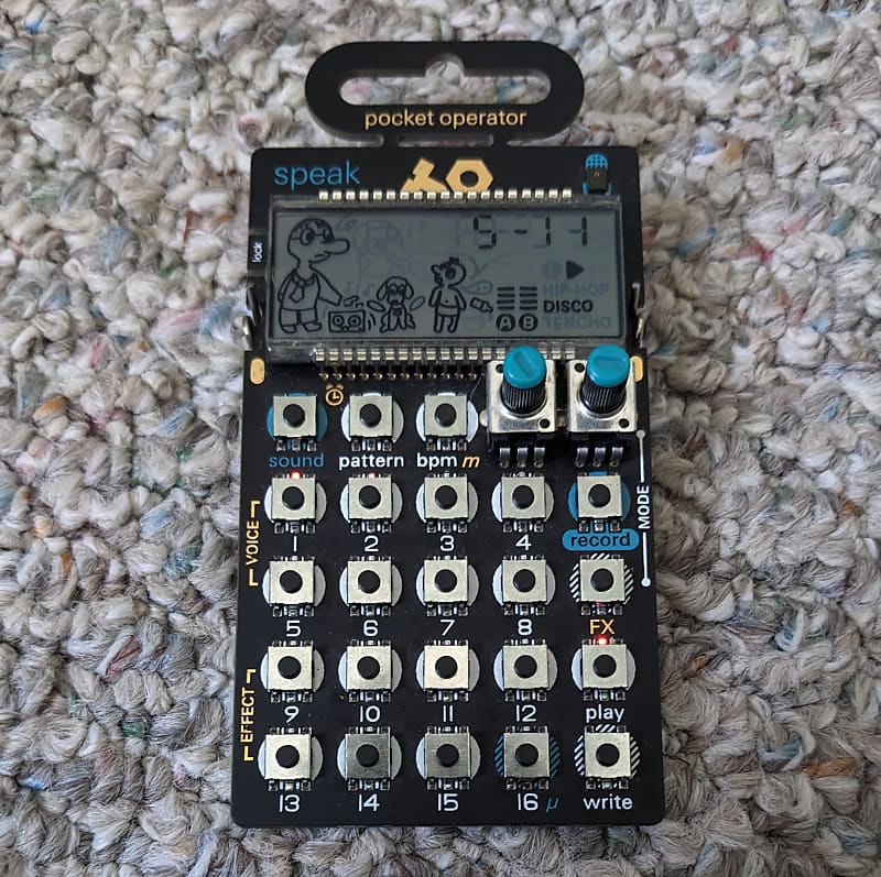 Teenage Engineering PO-35 Pocket Operator Speak 2018 - Present