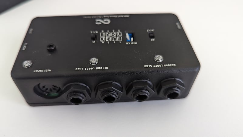 One Control Midi Dual Stereo Loop 2023 - Black | Reverb
