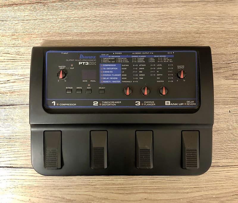 Ibanez PT3DX Vintage Multi Effects Reverb