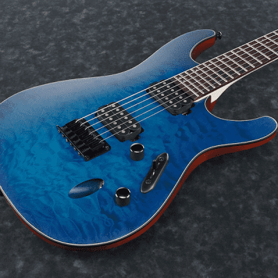 Ibanez S Series S621QM Sapphire Blue Flat SBF Electric Guitar B-Stock S621  QM | Reverb